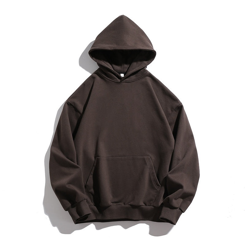 Basic Simple Loose Solid Color Hoodies