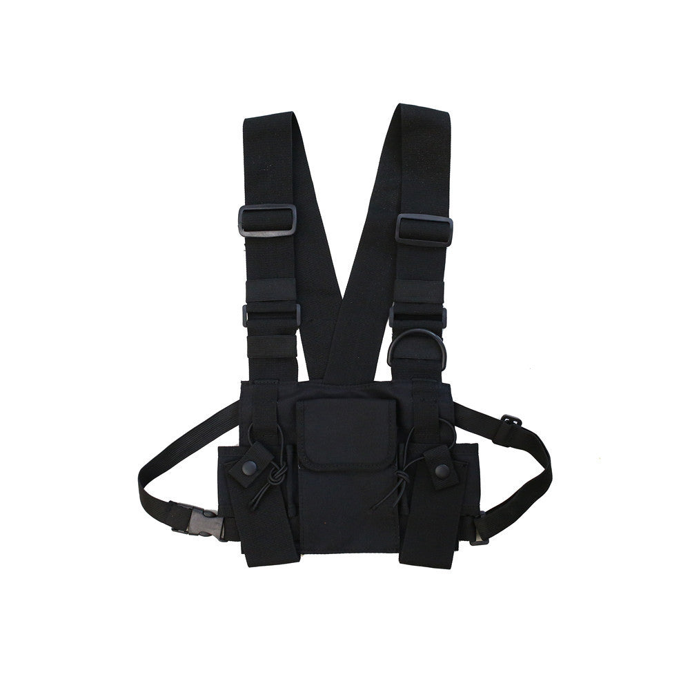 Multifunctional Tactical Tooling Vest Style Chest Bag