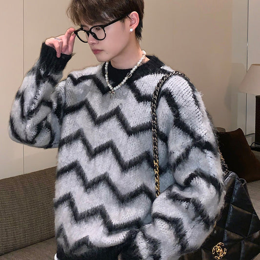 Thickened Minority Knitted Sweater