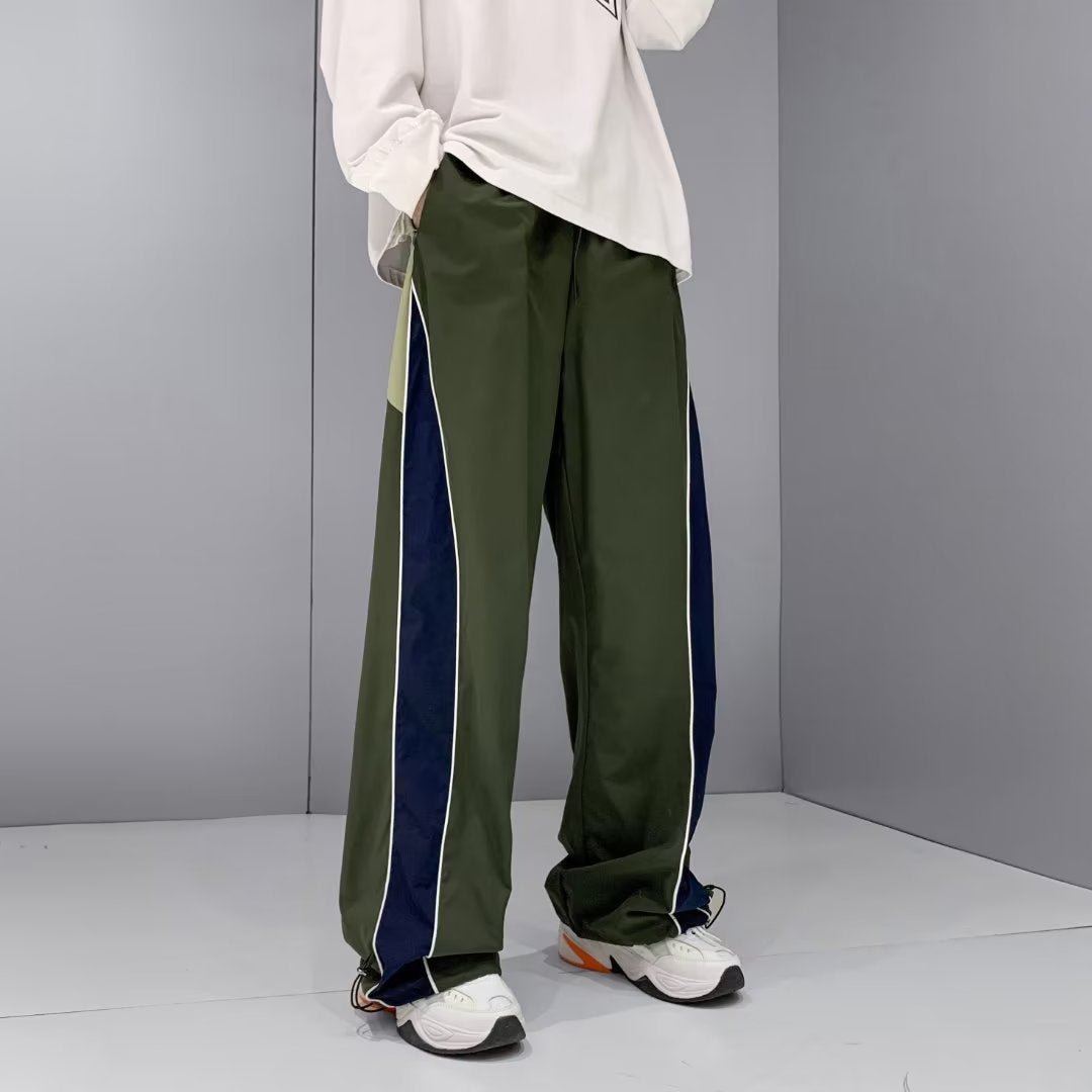 Retro Loose Straight Pants