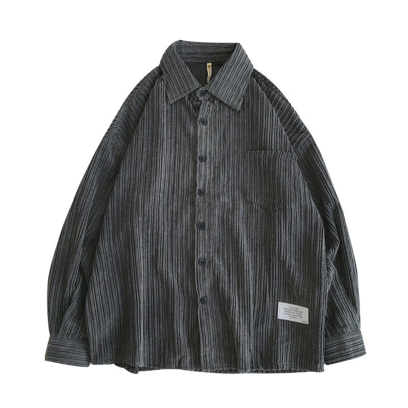 Long Sleeve Shirt Corduroy Jacket