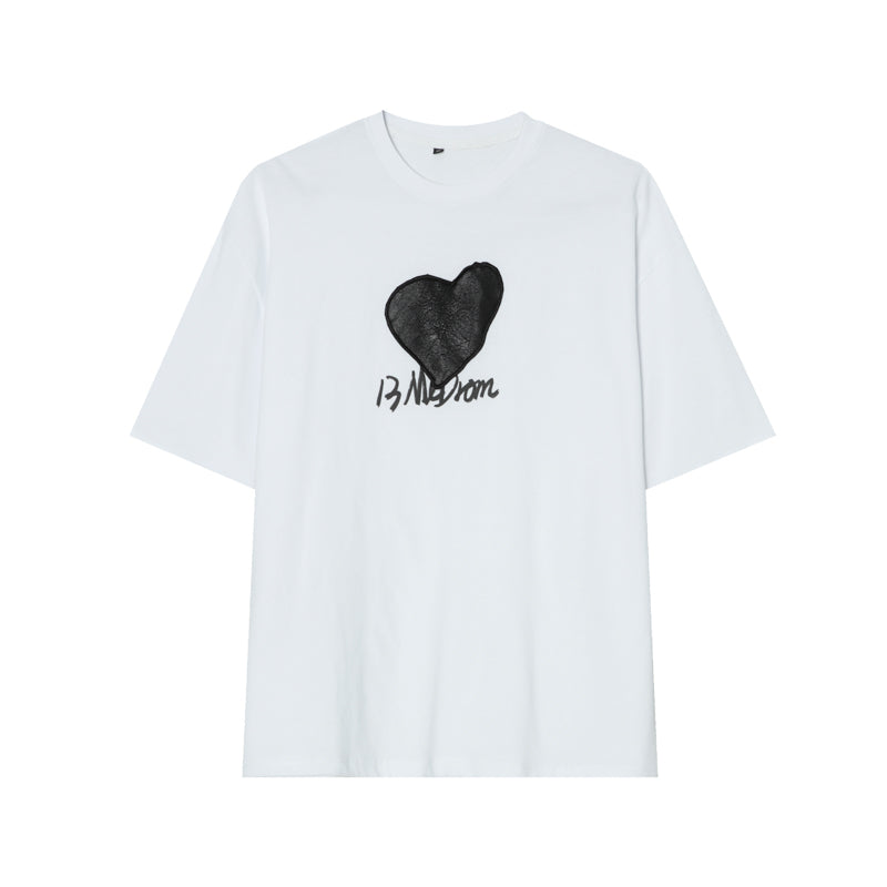 Love Letter Printing Couple T-shirt