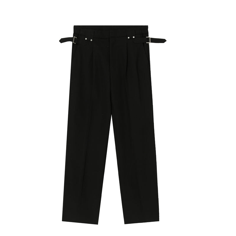 Casual Straight Trousers