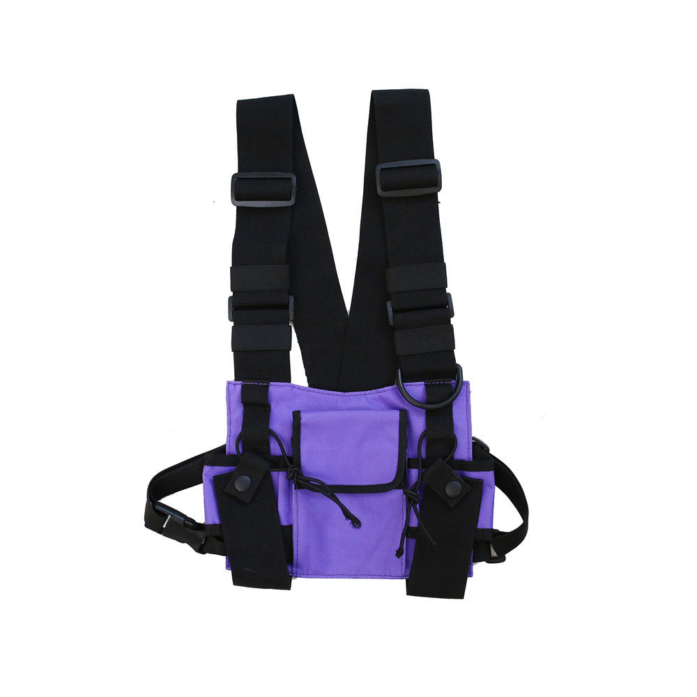 Multifunctional Tactical Tooling Vest Style Chest Bag