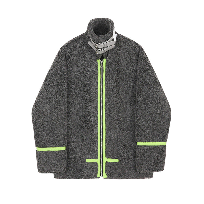 Casual Thickened Lambswool Jacket