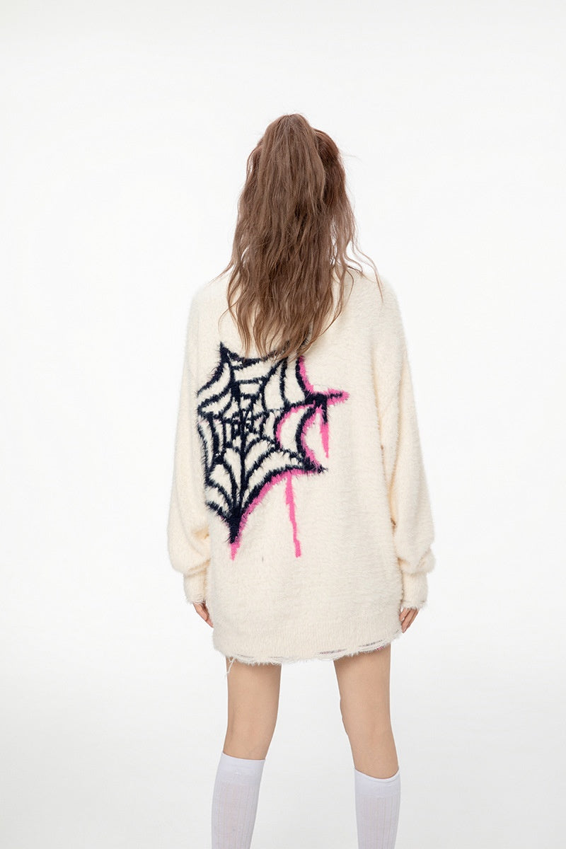 Spider Brocade Sweater