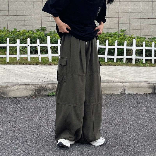 Retro Wide Cargo Pants