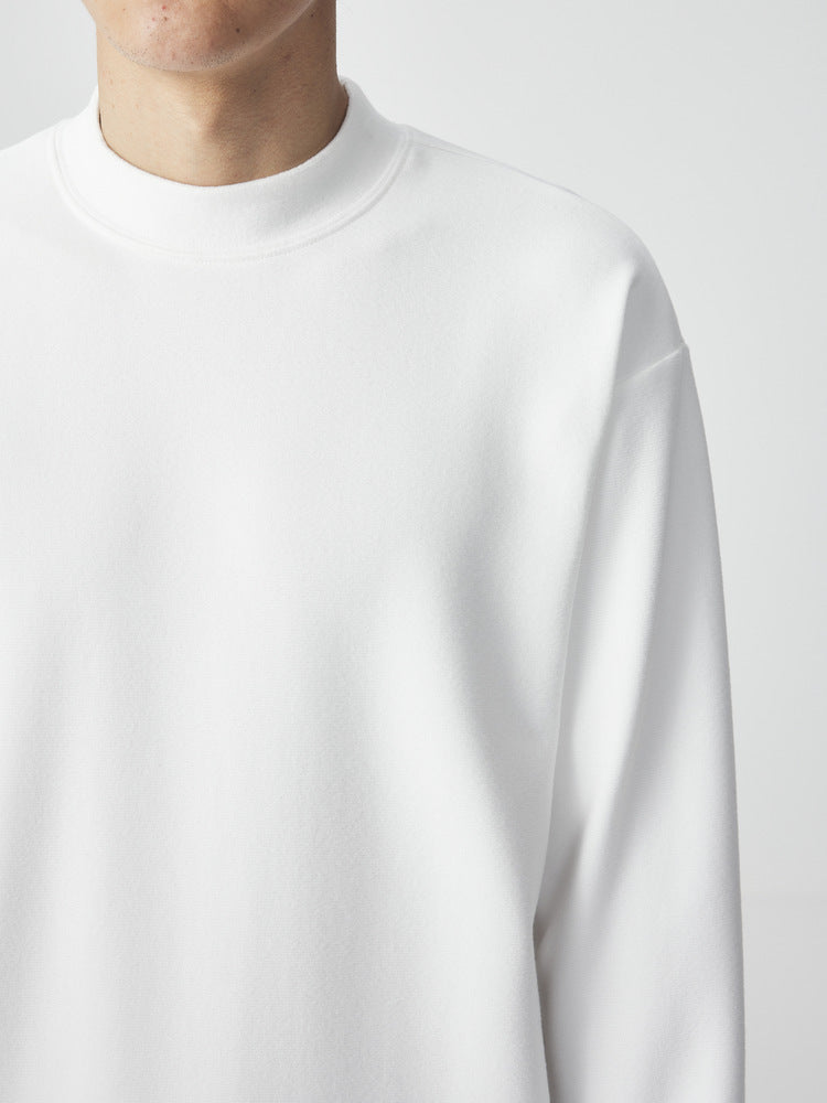 Half-high Collar Long Sleeves Men