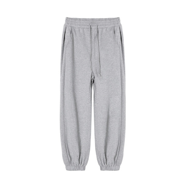 Thickened Straight Wide Leg Sweat Pants