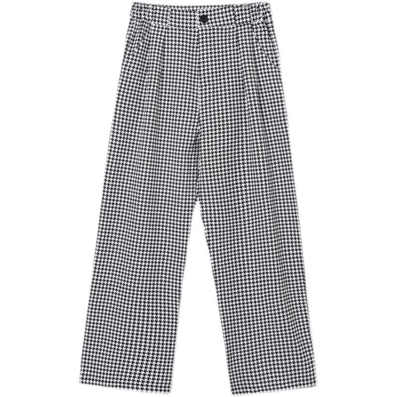 Retro Elegant Trousers Men's Wide-leg Pants