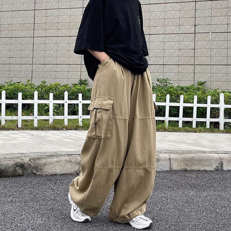 Retro Wide Cargo Pants