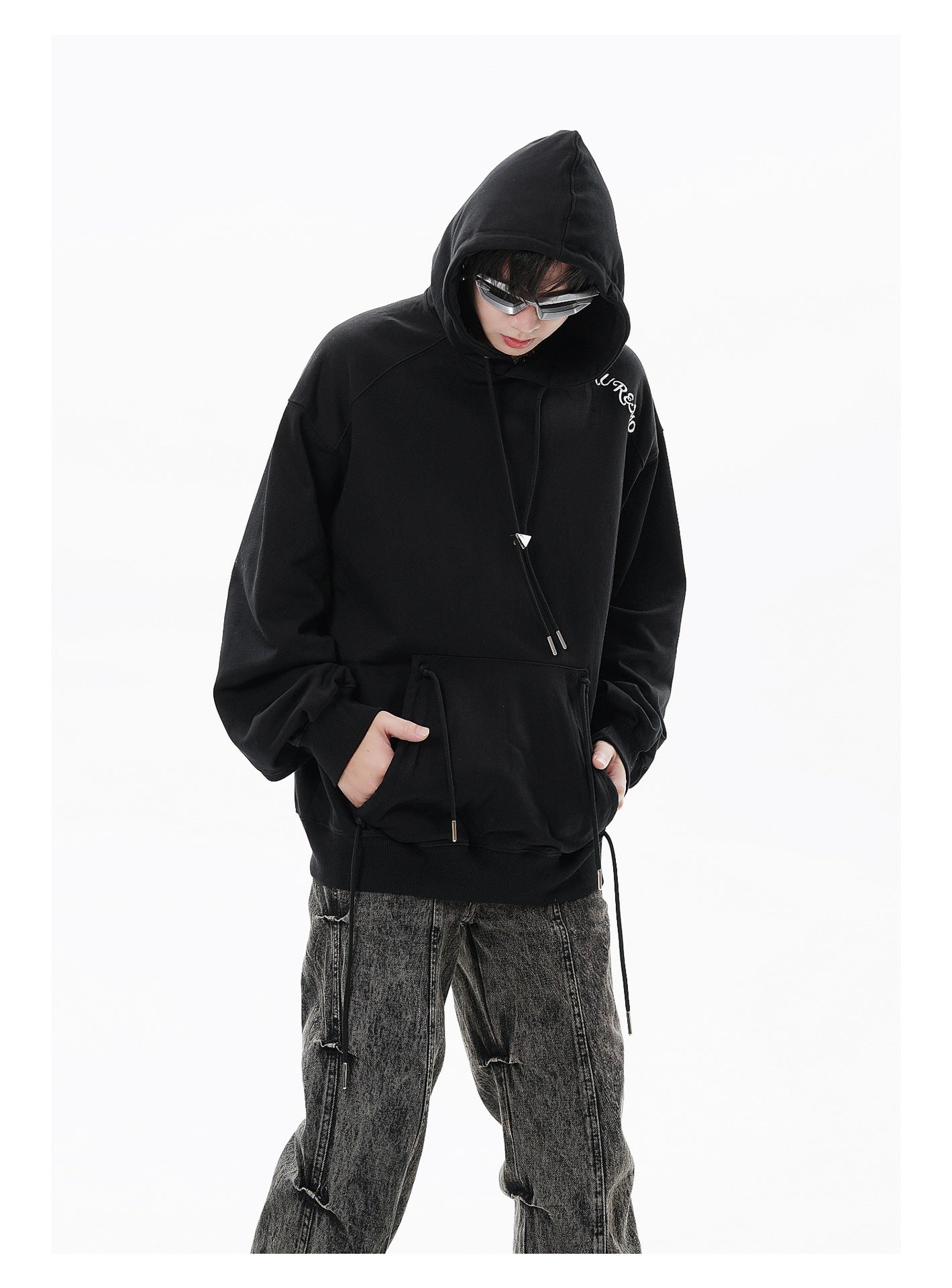 Loose Long Sleeve Hooded Sweater (Unisex)