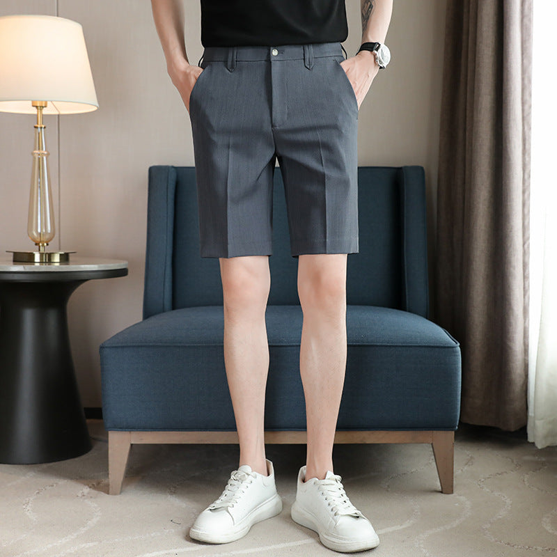 Half Elastic Waist Shorts