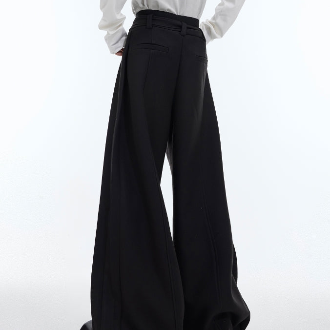 Three-dimensional Casual Pants Wide-leg Pants