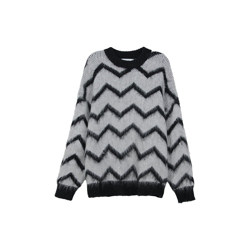 Thickened Minority Knitted Sweater