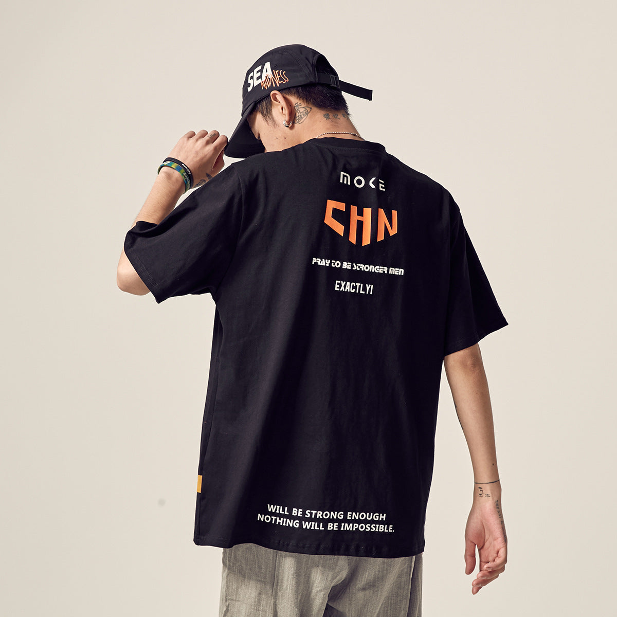 Street Chin bloomy T-shirt