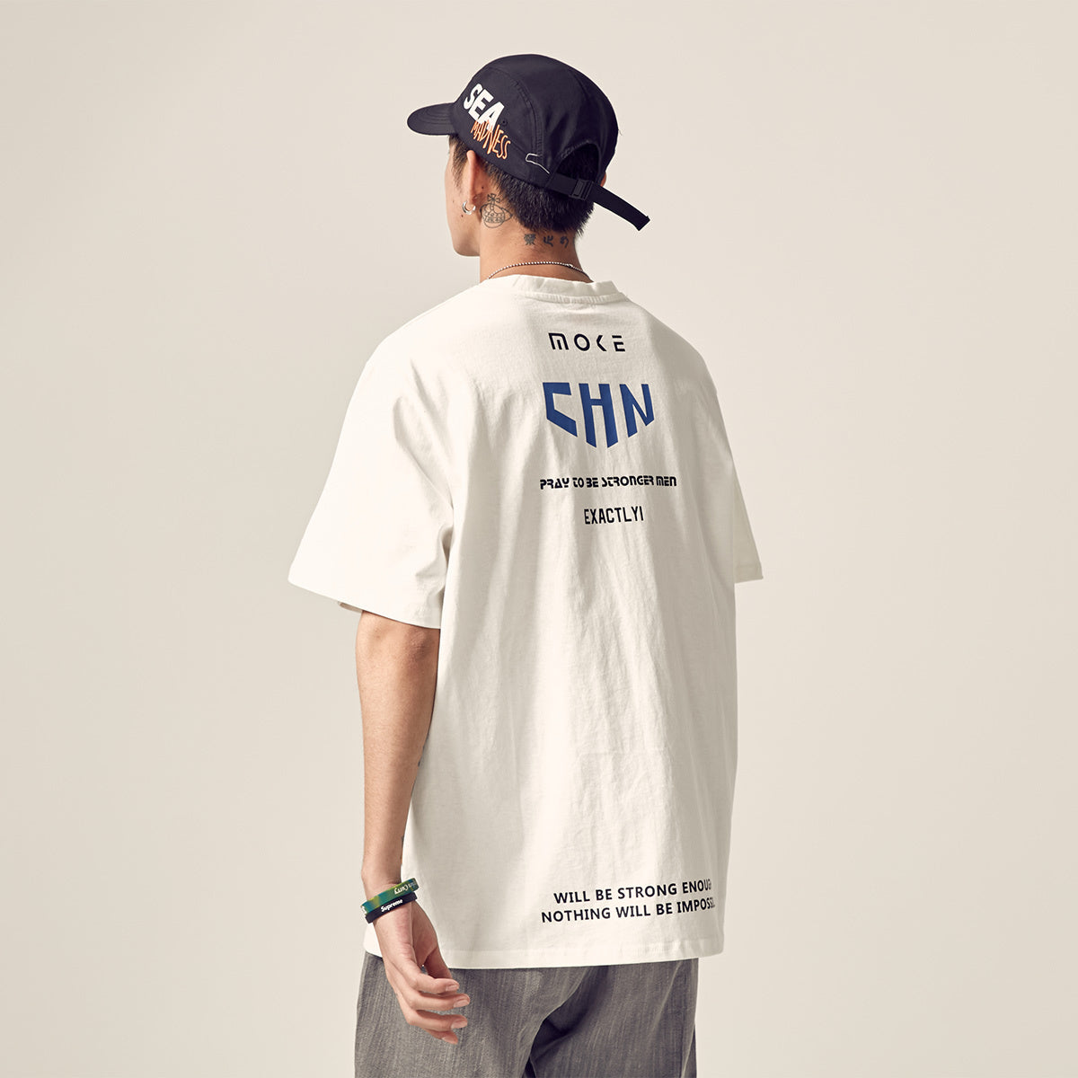 Street Chin bloomy T-shirt