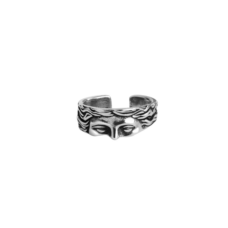 Venus Half Face Open Ring (Unisex)