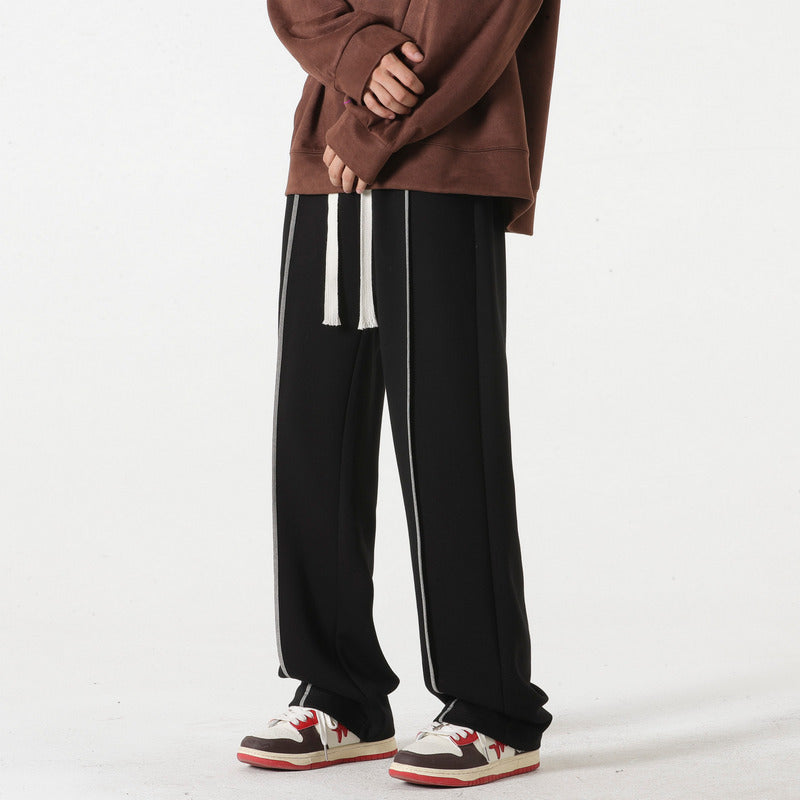 Casual Straight-leg Loose Pants