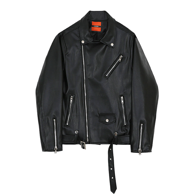 Slim-fit Motorcycle Jacket