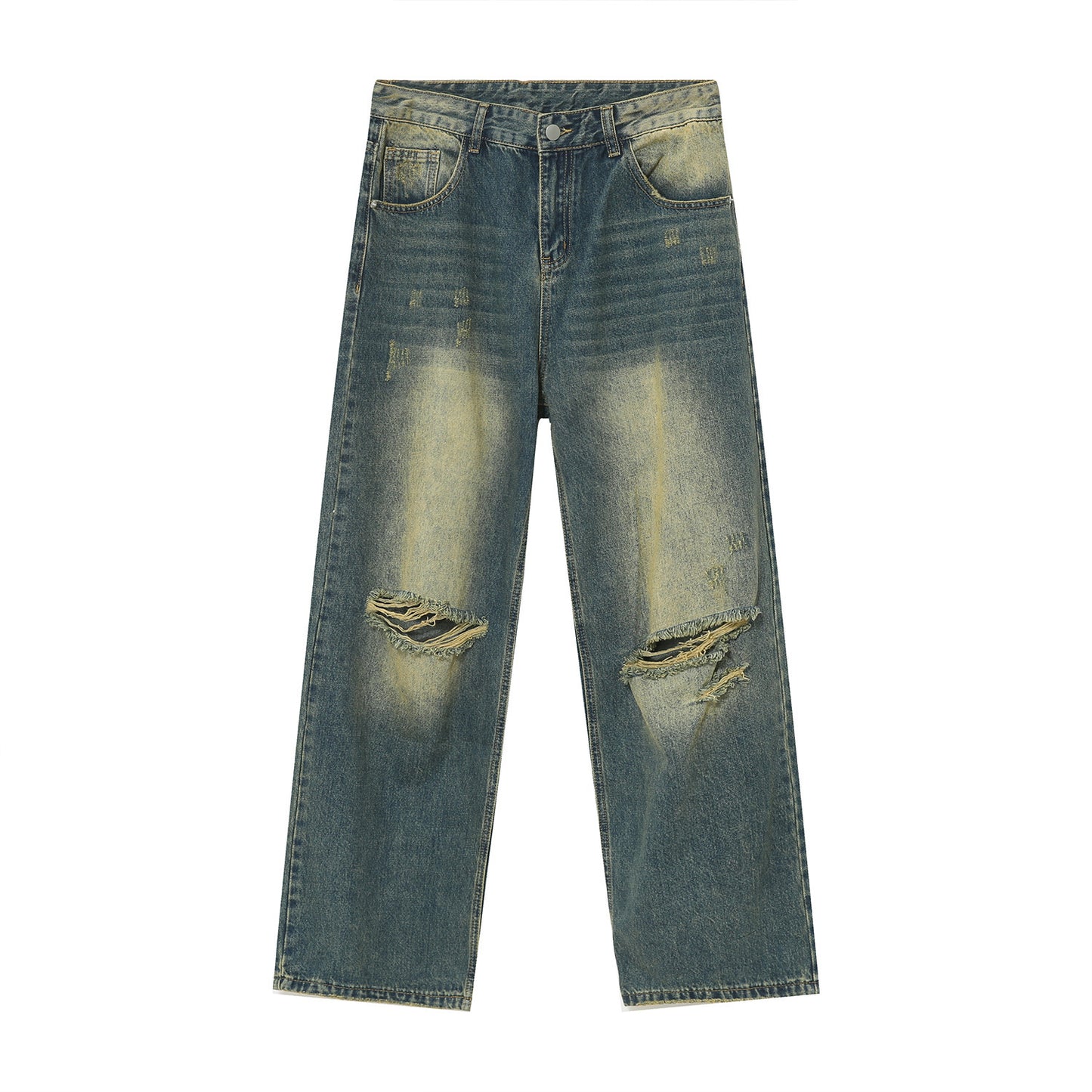 Beggar High Street Loose Mop Jeans Ripped