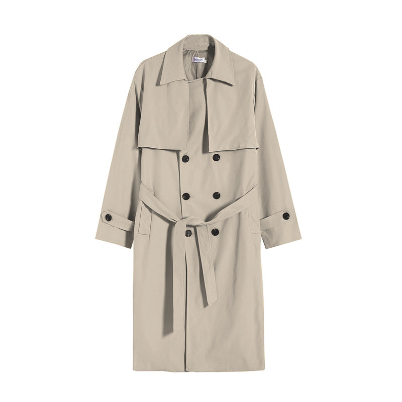 Autumn Double-breasted Trench Loose Trend Coat