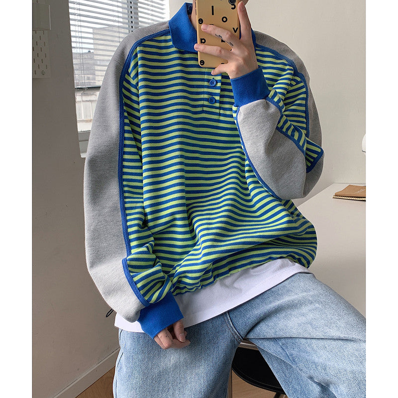 High Street  Striped Hoodie