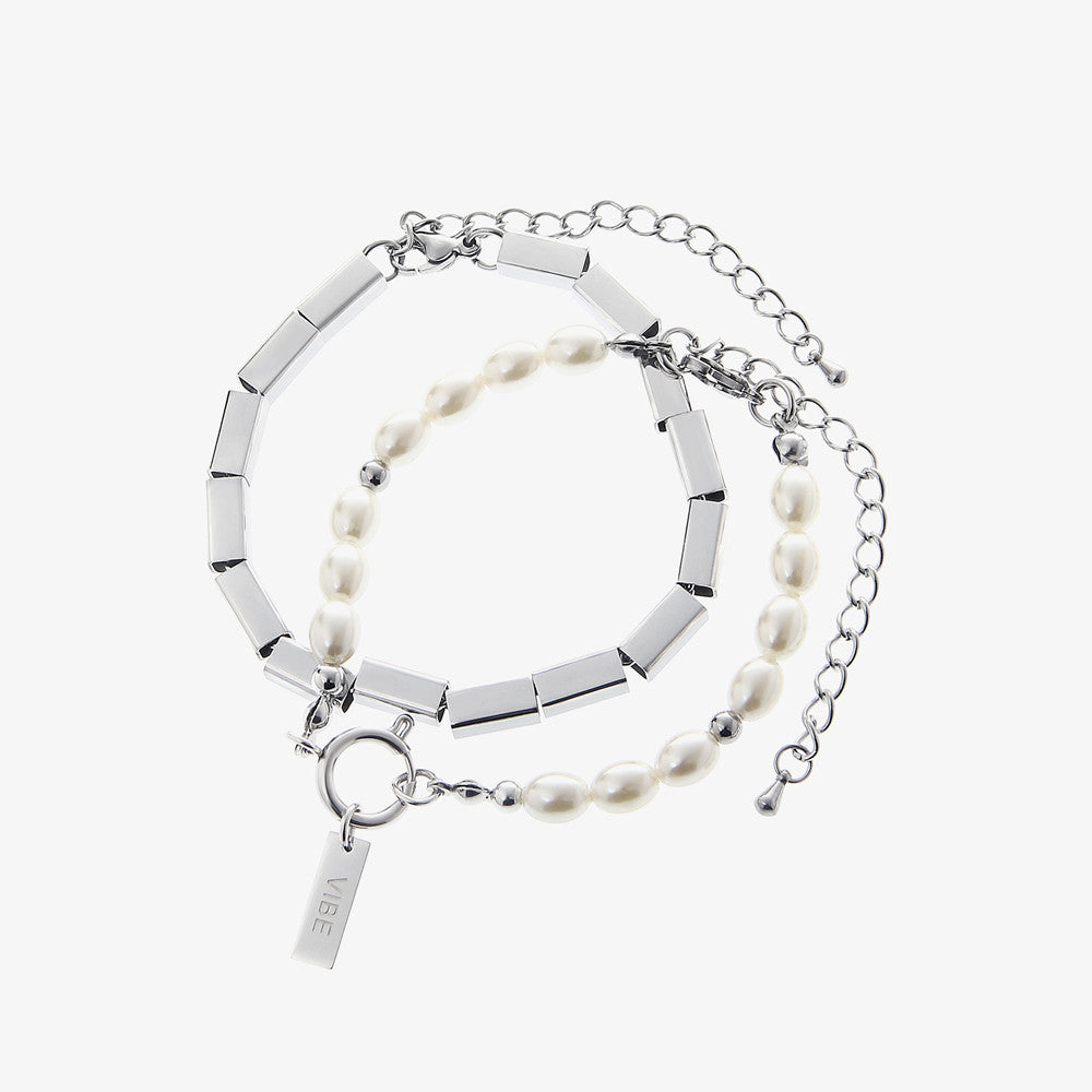 Square Pearl Bracelets LE667F