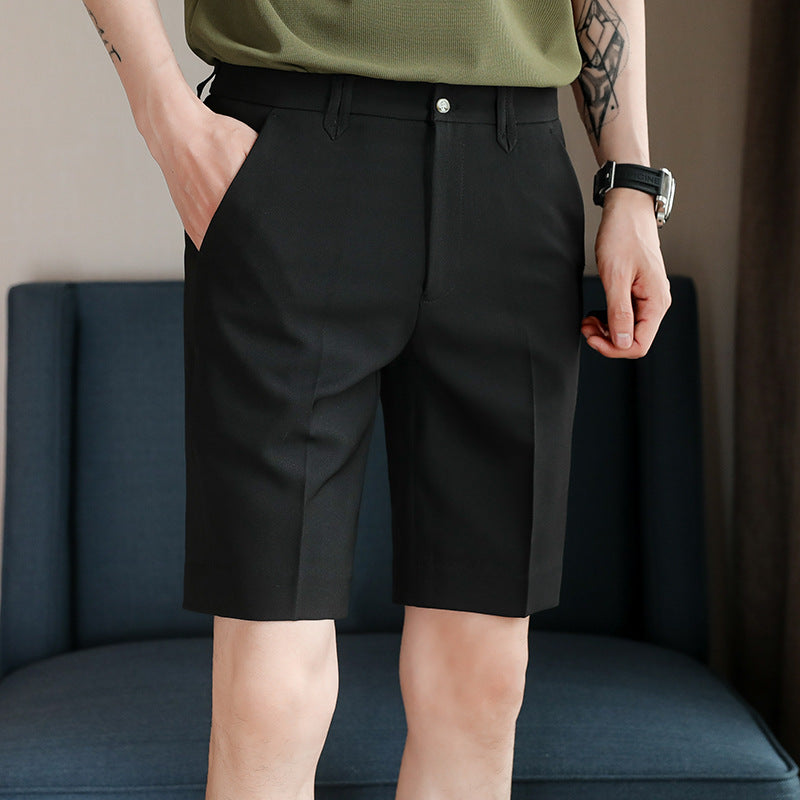 Half Elastic Waist Shorts