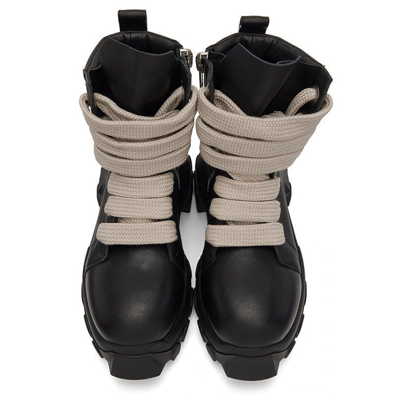 Motorcycle Zipper Boots