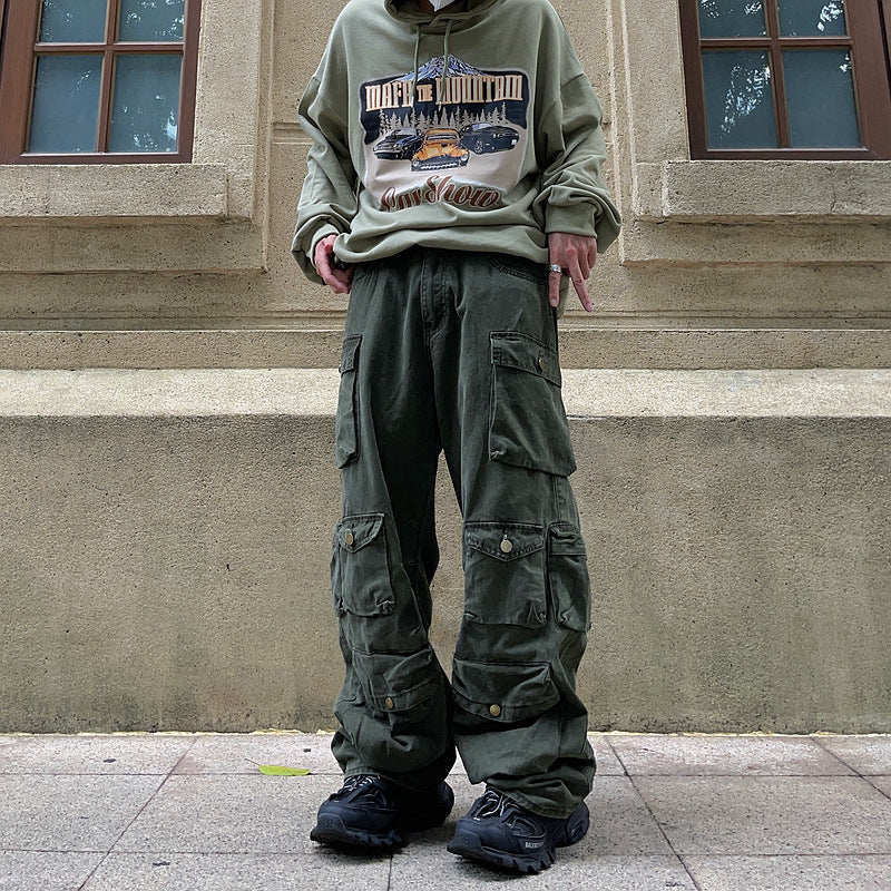 Street Casual Multi-pocket Cargo Pants