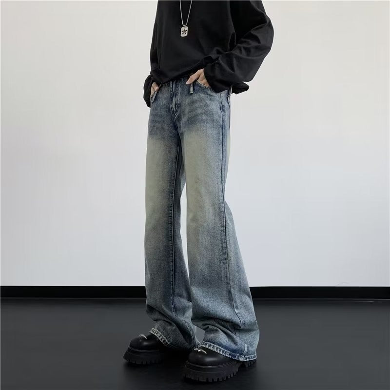 All-match Retro Washed Skinny Jeans