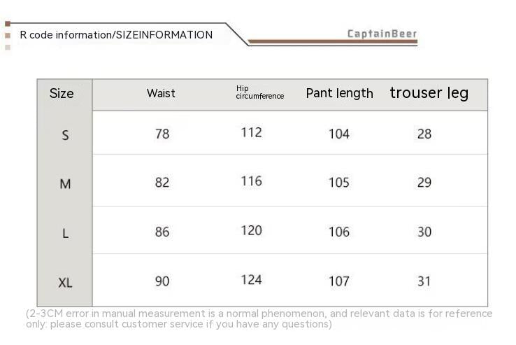 Loose Straight Casual Pants Workwear