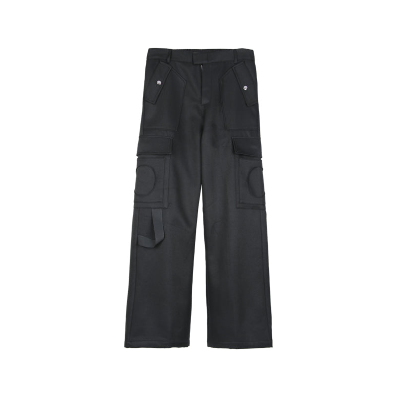 Heavy-weight Straight Tube Trousers