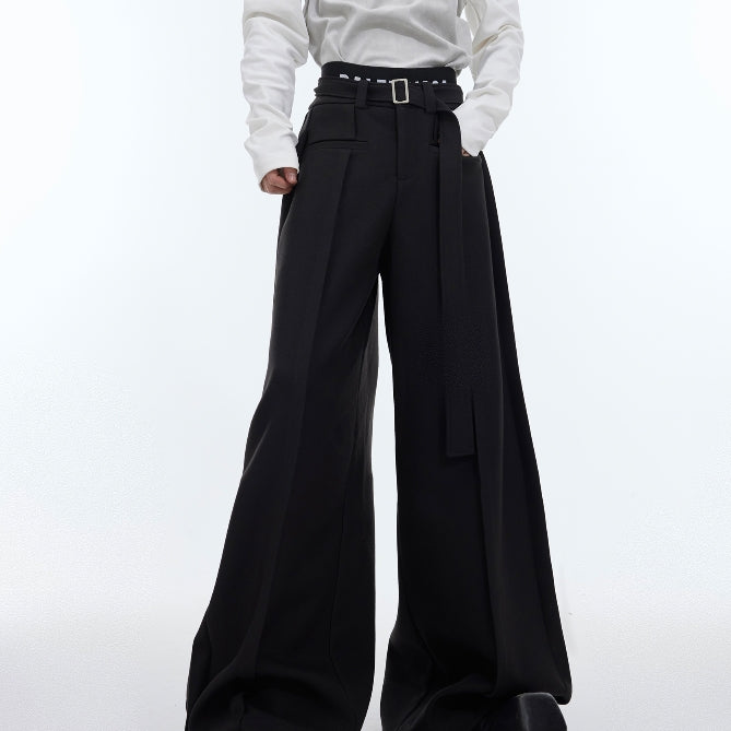 Three-dimensional Casual Pants Wide-leg Pants