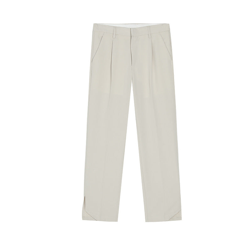 Casual British suit trousers men