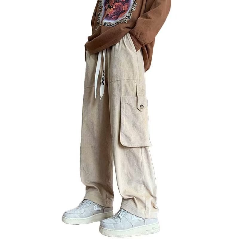 Corduroy Workwear Casual Pants