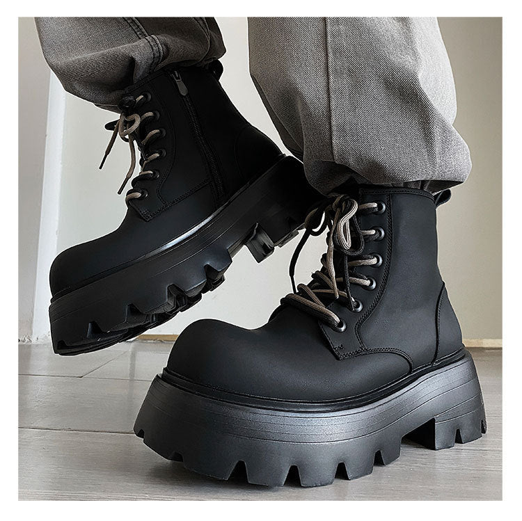 Martin Height Increasing Lace-up Boots