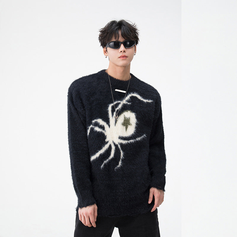 Spider Brocade Sweater