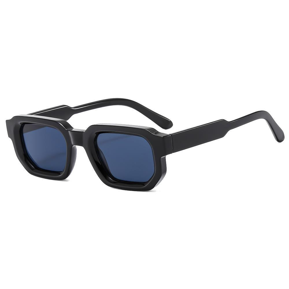 Retro Square Thick Small Frame Fashion Sunglasses