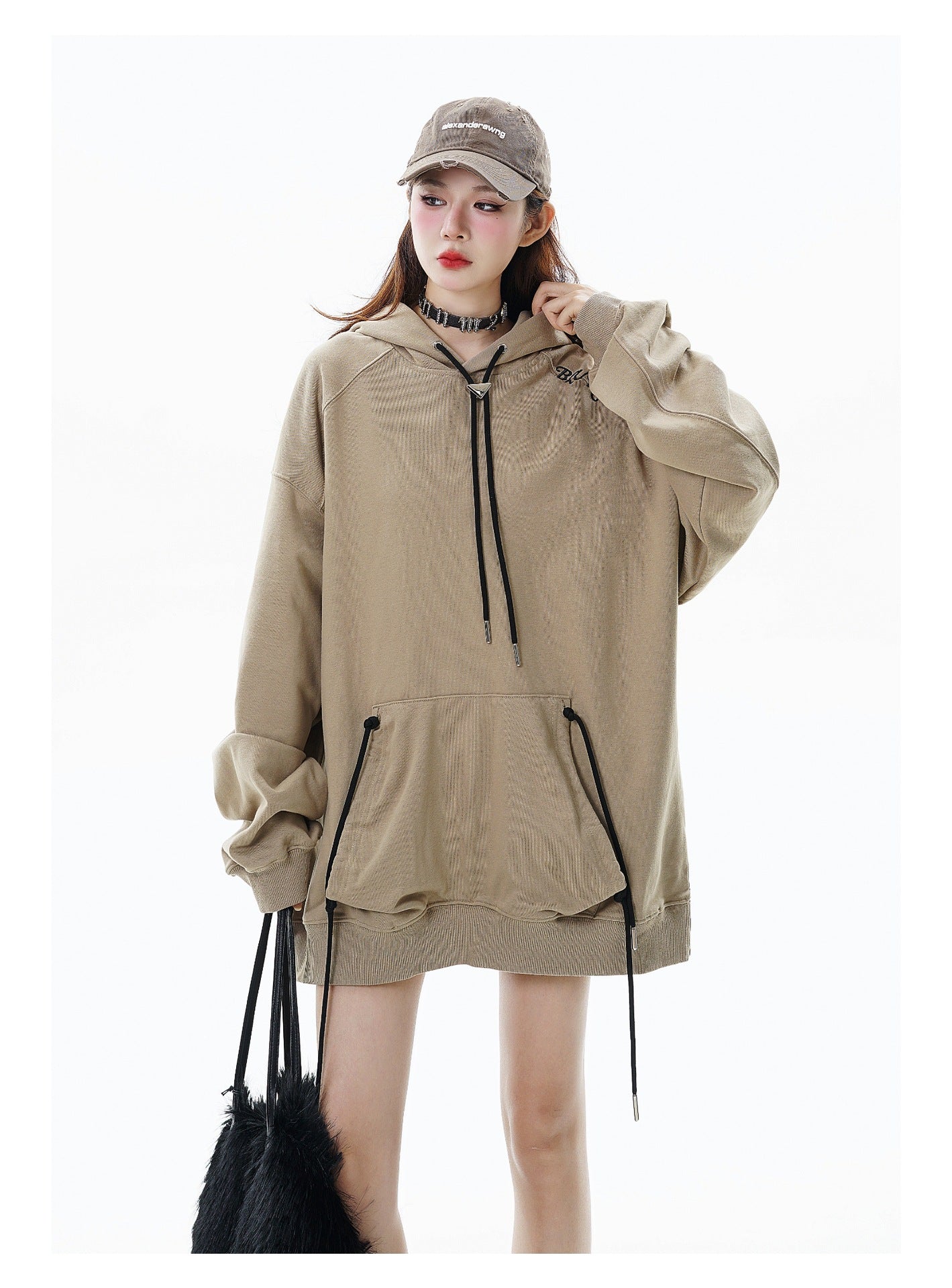 Loose Long Sleeve Hooded Sweater (Unisex)