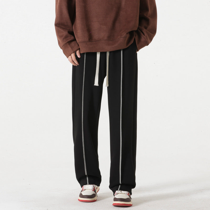 Casual Straight-leg Loose Pants