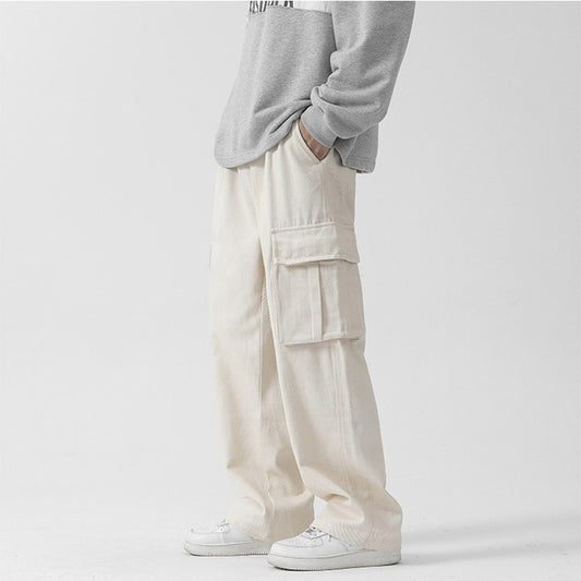 Retro Straight Cargo Pants