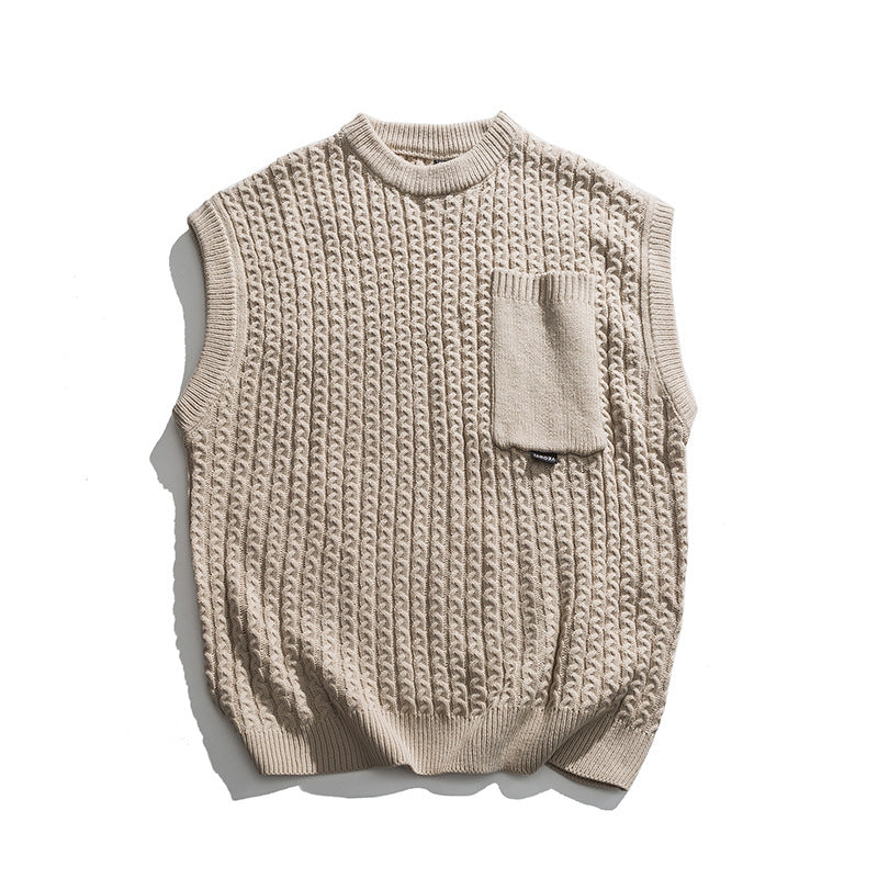 Loose Sweater Vest