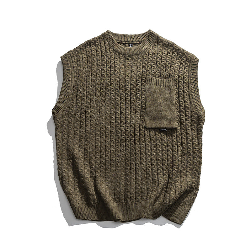 Loose Sweater Vest