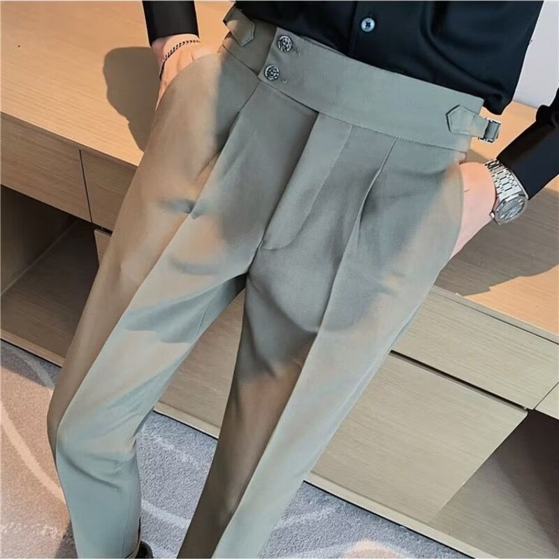 British Style Business Formal Wear Suit Pants