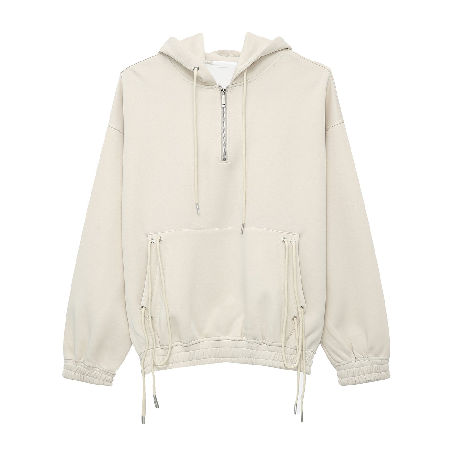 Loose Drawstring Hooded Leisure Sports Sweater