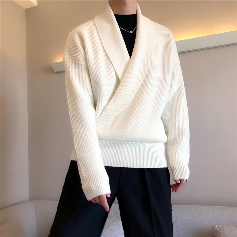 Loose Casual Sweater Coat