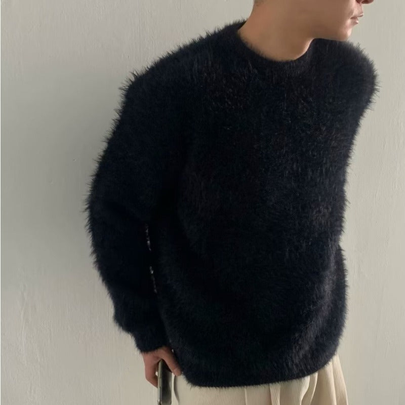 Pure Color Warm Keeping Sweater