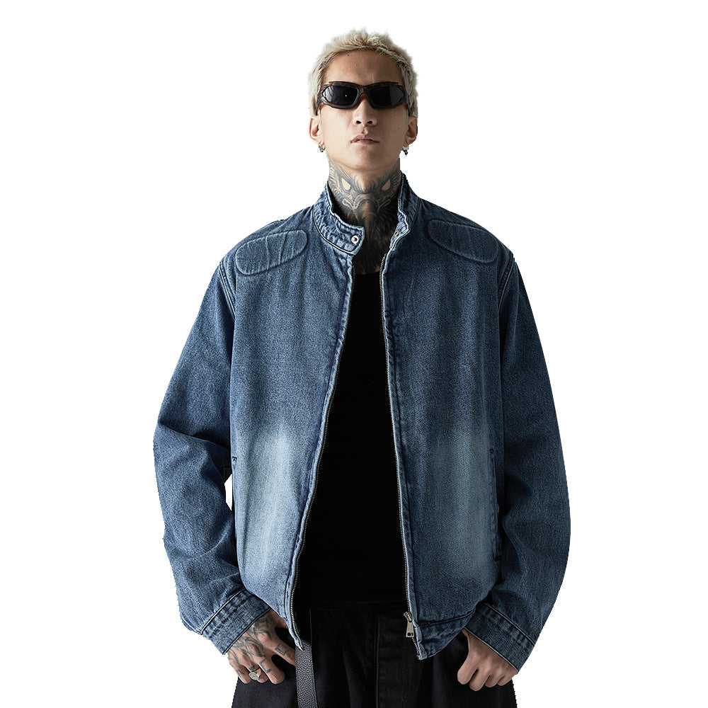 Trendy Brand Pu Shuai Denim Jacket Men's Loose